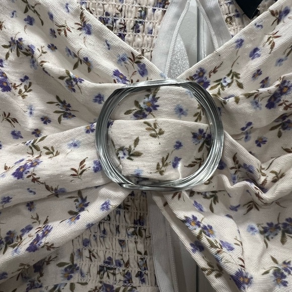 FLAWED MINKPINK Off White Hailey Midi Dress Size Medium $159 - Picture 8 of 11